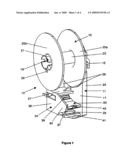 DEVICE FOR TRAINING CREEPING PLANTS diagram and image