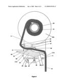 DEVICE FOR TRAINING CREEPING PLANTS diagram and image