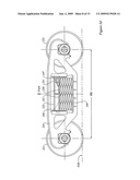 RAIL ROAD CAR TRUCK WITH BEARING ADAPTER AND METHOD diagram and image