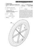 Tube-shaped tubeless tire diagram and image