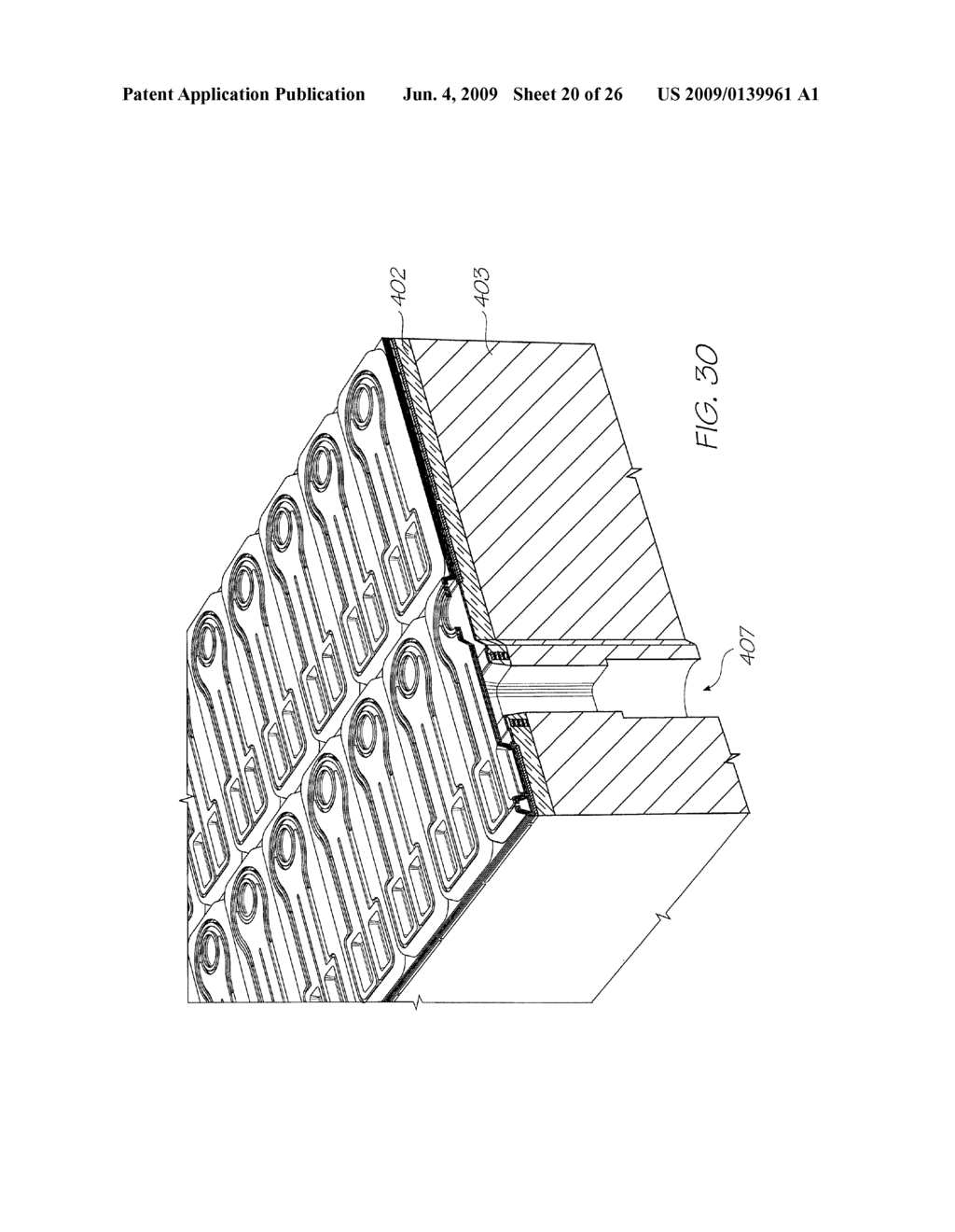 METAL FILM PROTECTION DURING PRINTHEAD FABRICATION WITH MINIMUM NUMBER OF MEMS PROCESSING STEPS - diagram, schematic, and image 21