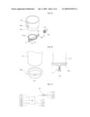 WATER/POWDERED MILK MIXING DEVICE FOR NURSING diagram and image
