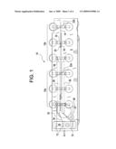 Open coil electric resistance heater with offset coil support and method of use diagram and image