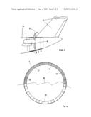 Impact resistant aircraft fuselage diagram and image