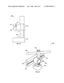 SOLID SURFACE CLAMP HAVING MULTIPLE CLAMPING JAWS ON A SINGLE ELONGATED MEMBER diagram and image