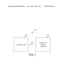 INTEGRATED CIRCUIT INCLUDING SENSOR HAVING INJECTION MOLDED MAGNETIC MATERIAL diagram and image