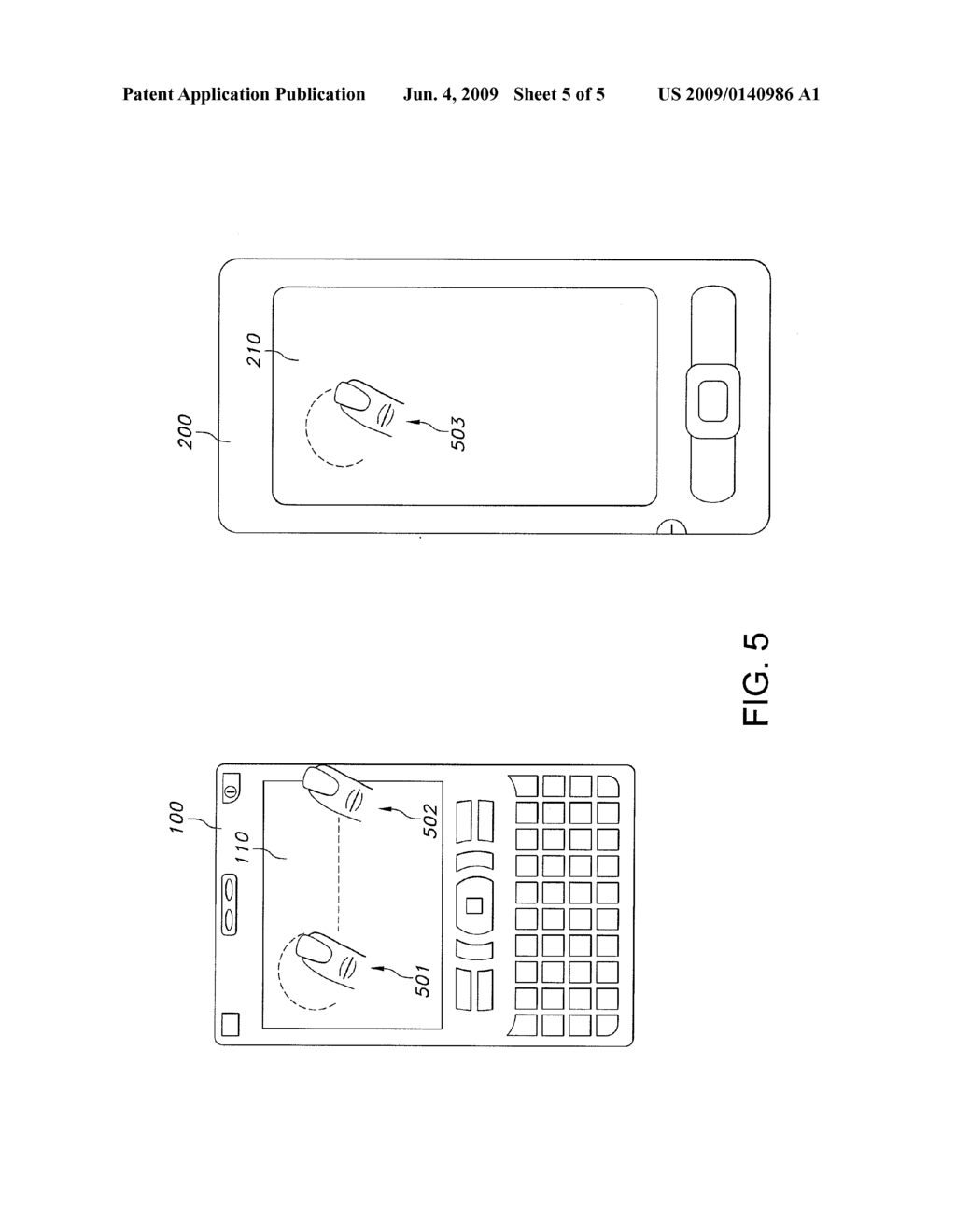 METHOD, APPARATUS AND COMPUTER PROGRAM PRODUCT FOR TRANSFERRING FILES BETWEEN DEVICES VIA DRAG AND DROP - diagram, schematic, and image 06