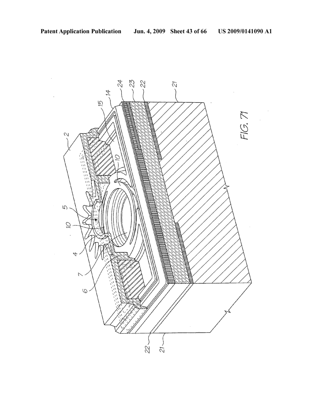 Unit Cell For A Thermal Inkjet Printhead - diagram, schematic, and image 44