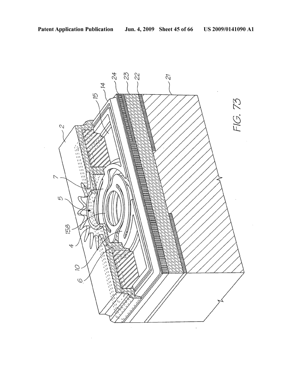 Unit Cell For A Thermal Inkjet Printhead - diagram, schematic, and image 46