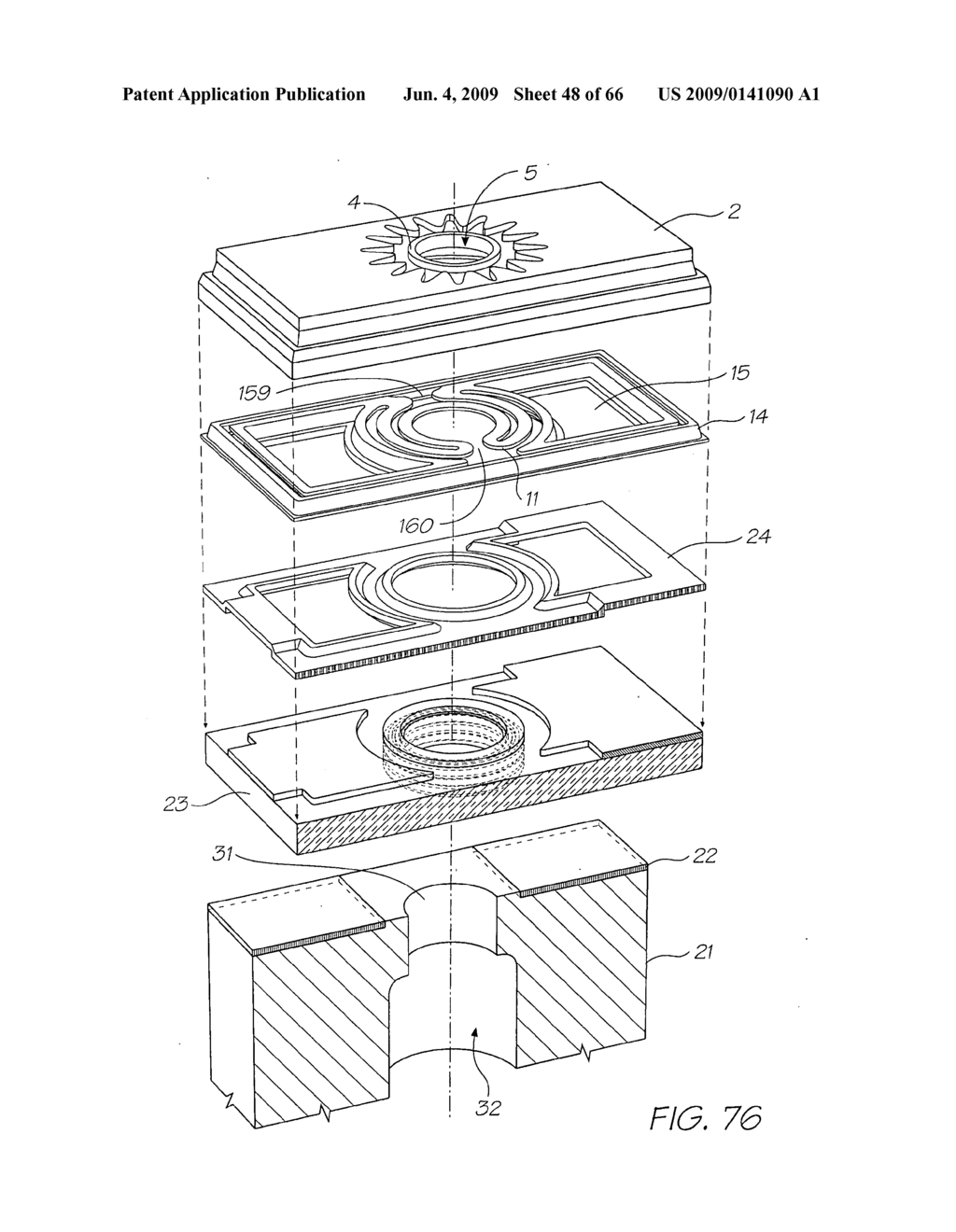 Unit Cell For A Thermal Inkjet Printhead - diagram, schematic, and image 49