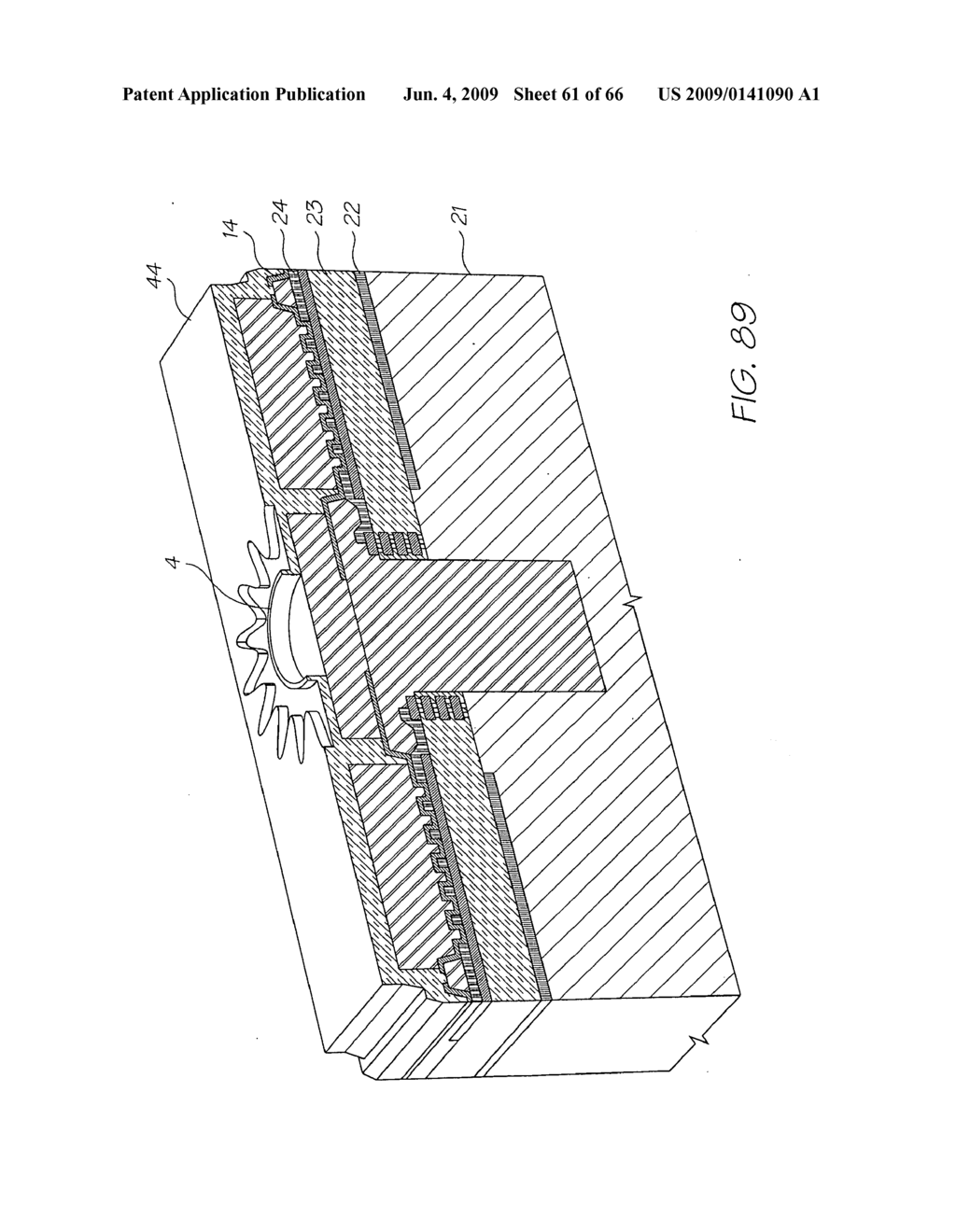 Unit Cell For A Thermal Inkjet Printhead - diagram, schematic, and image 62