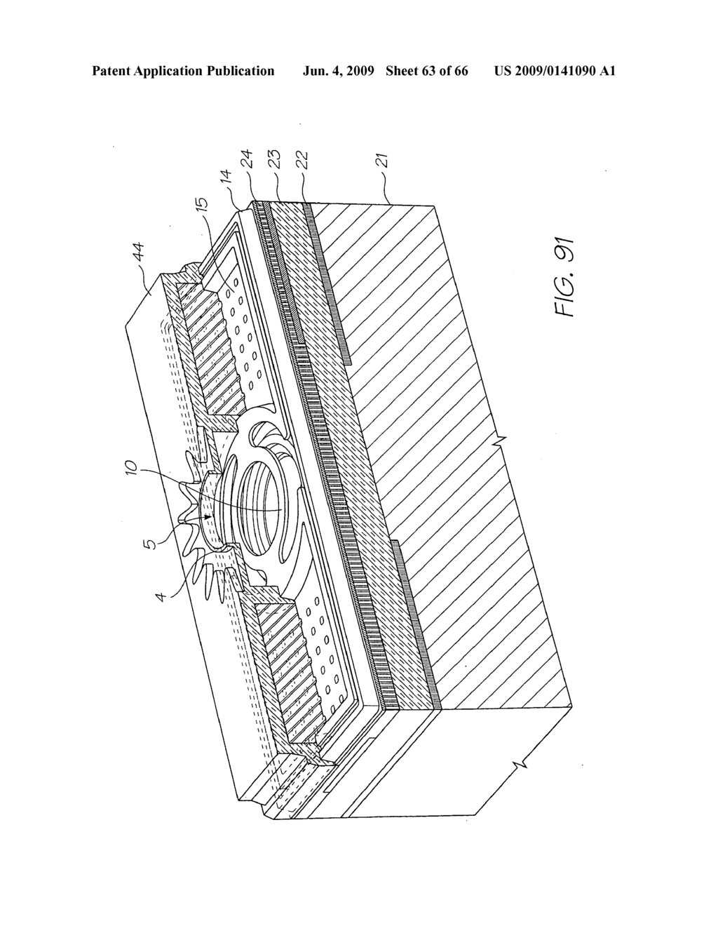 Unit Cell For A Thermal Inkjet Printhead - diagram, schematic, and image 64