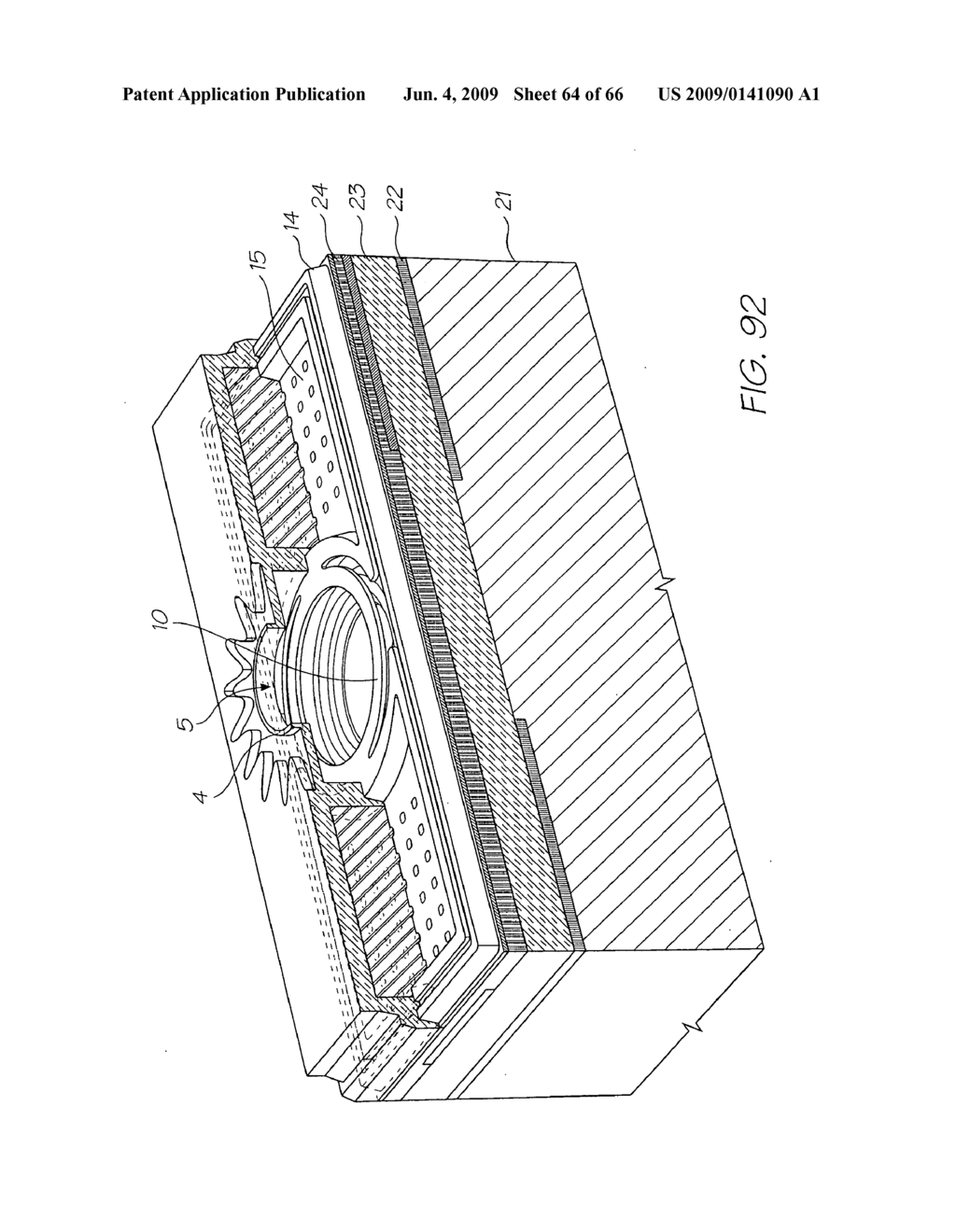 Unit Cell For A Thermal Inkjet Printhead - diagram, schematic, and image 65