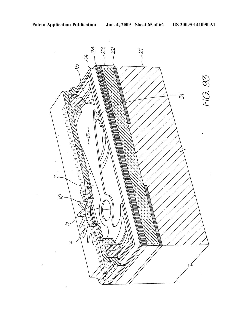 Unit Cell For A Thermal Inkjet Printhead - diagram, schematic, and image 66