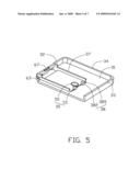 CHIP CARD CATCHING MECHANISM AND PORTABLE ELECTRONIC DEVICE USING THE SAME diagram and image