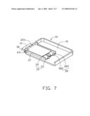 CHIP CARD CATCHING MECHANISM AND PORTABLE ELECTRONIC DEVICE USING THE SAME diagram and image