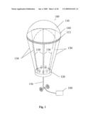Inflatable Lighting and Display Apparatuses and Systems diagram and image