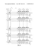 MEMORY DEVICE HAVING SMALL ARRAY AREA diagram and image