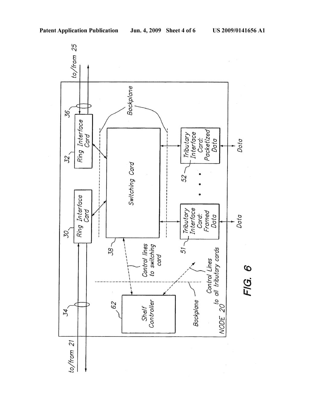 BANDWIDTH RESERVATION REUSE IN DYNAMICALLY ALLOCATED RING PROTECTION AND RESTORATION TECHNIQUE - diagram, schematic, and image 05