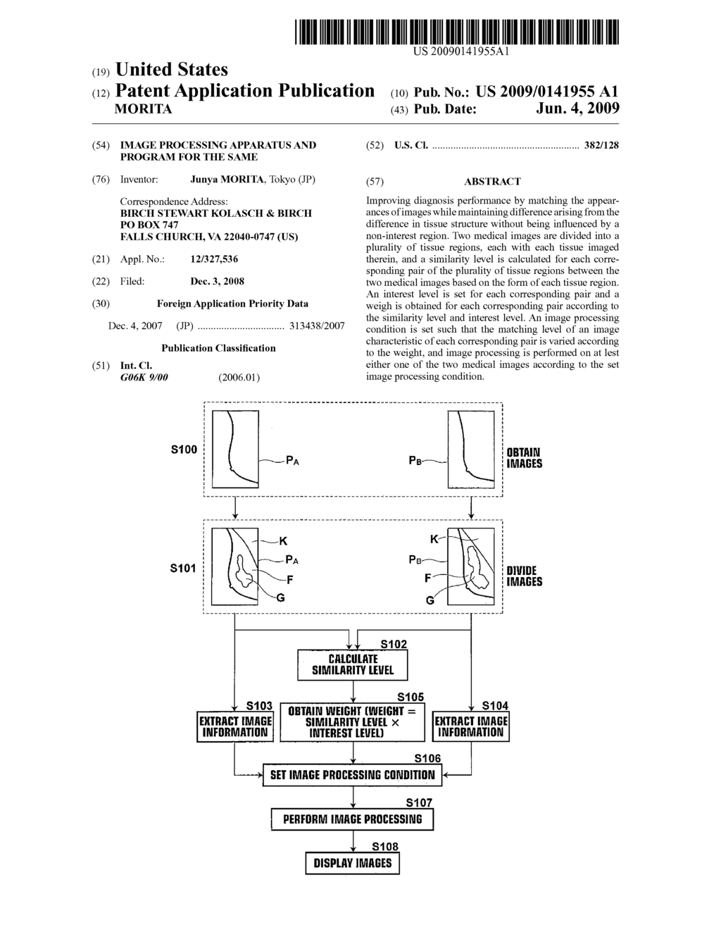 IMAGE PROCESSING APPARATUS AND PROGRAM FOR THE SAME - diagram, schematic, and image 01