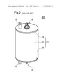 NONAQUEOUS ELECTROLYTE SECONDARY BATTERY diagram and image