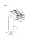 Battery system with battery cells arranged in array alignment diagram and image