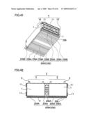 Battery system with battery cells arranged in array alignment diagram and image