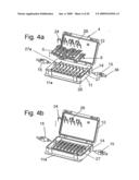 Electrical connecting apparatus for flat conductors diagram and image