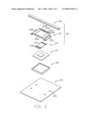 Electrical connector assembly with heat dissipating device diagram and image