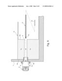 COAXIAL CONNECTOR CONNECTING STRUCTURE AND HIGH- FREQUENCY DEVICE EQUIPPED WITH THE SAME diagram and image