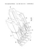 Board Edge Termination Back-End Connection Assemblies and Communications Connectors Including Such Assemblies diagram and image