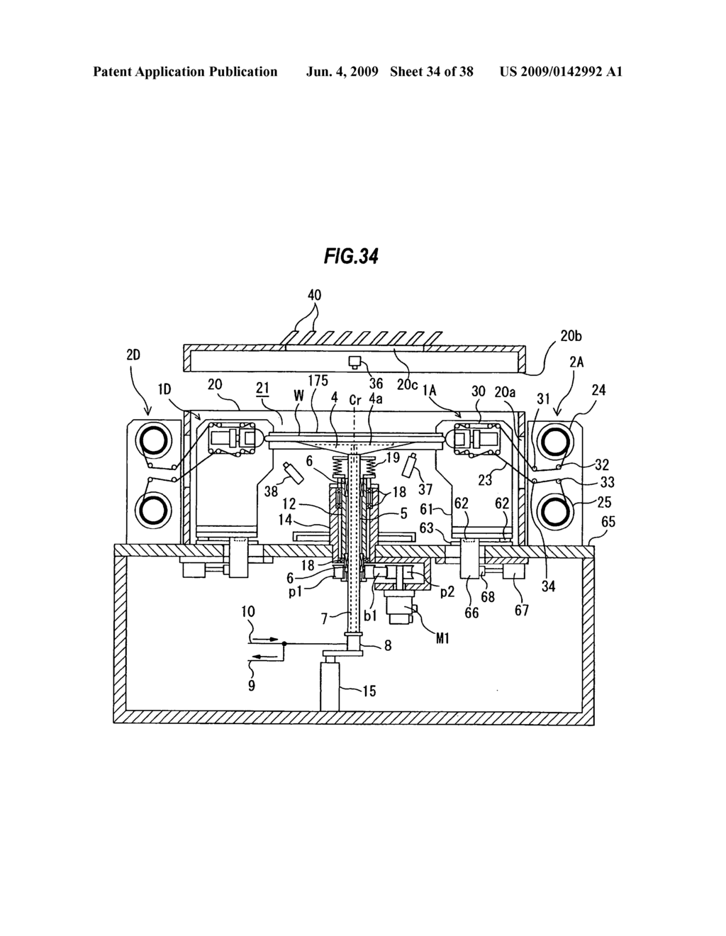 Polishing apparatus and polishing method - diagram, schematic, and image 35