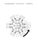 TRANSMISSION STRUCTURE OF THE STONE CHAMFERING MACHINE TOOL HOLDER diagram and image