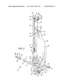 Portable game hoist and skinning device diagram and image