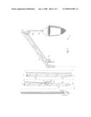 Portable game hoist and skinning device diagram and image