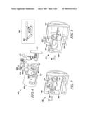 RETRACTABLE LANYARD ATTACHMENT POSTS AND PUSH-PUSH DEVICES diagram and image