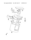 RETRACTABLE LANYARD ATTACHMENT POSTS AND PUSH-PUSH DEVICES diagram and image