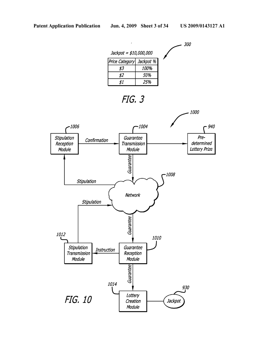 METHOD AND APPARATUS FOR PROVIDING SEPARATE PRIZES IN A MULTI-PRICED LOTTERY GAME - diagram, schematic, and image 04