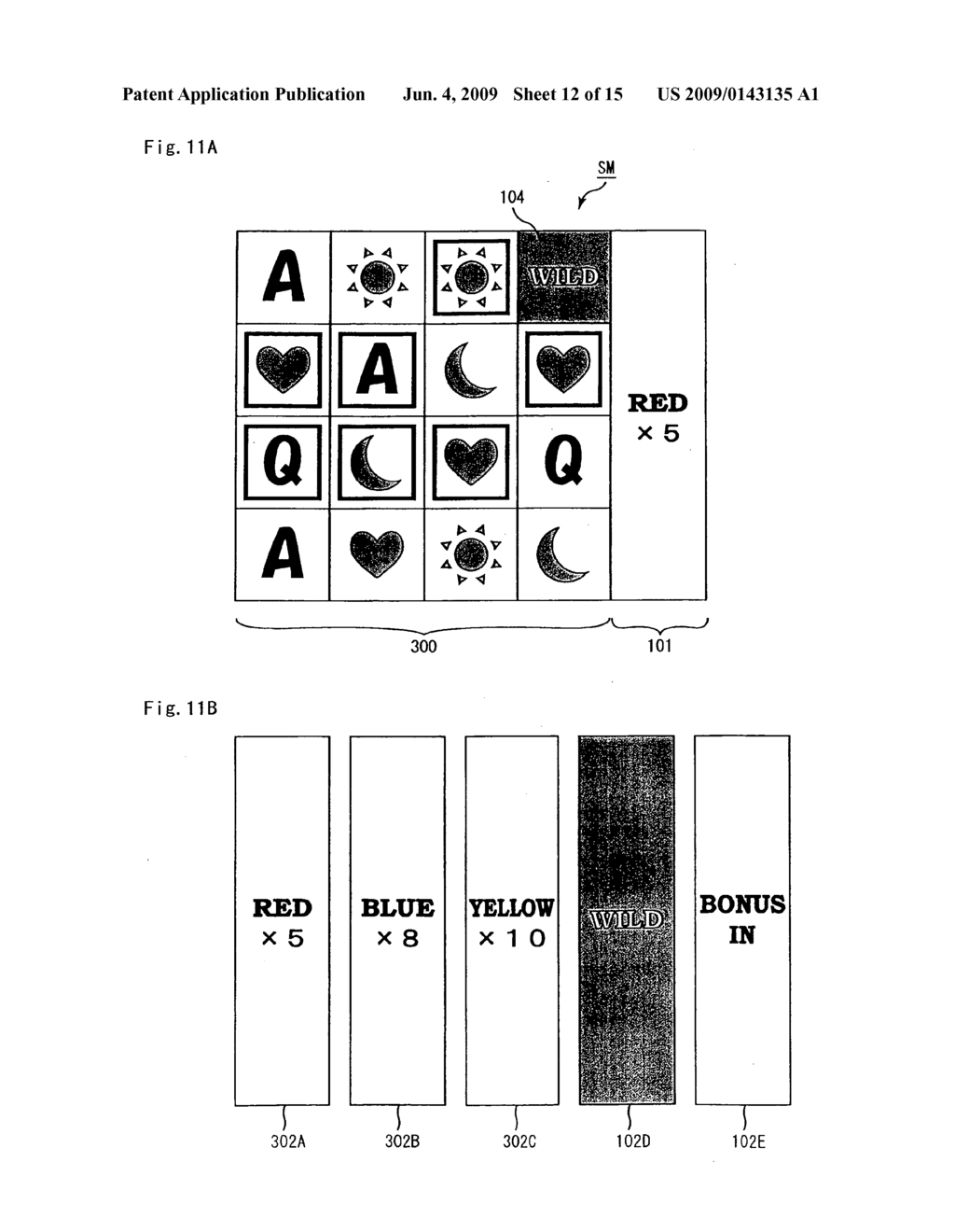 Slot machine having symbols classified in colors and control method thereof - diagram, schematic, and image 13