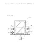 HAND-HELD GAME APPARATUS AND GAME PROGRAM diagram and image