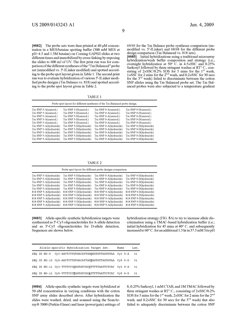 MICROARRAY SYSTEM WITH IMPROVED SEQUENCE SPECIFICITY - diagram, schematic, and image 27