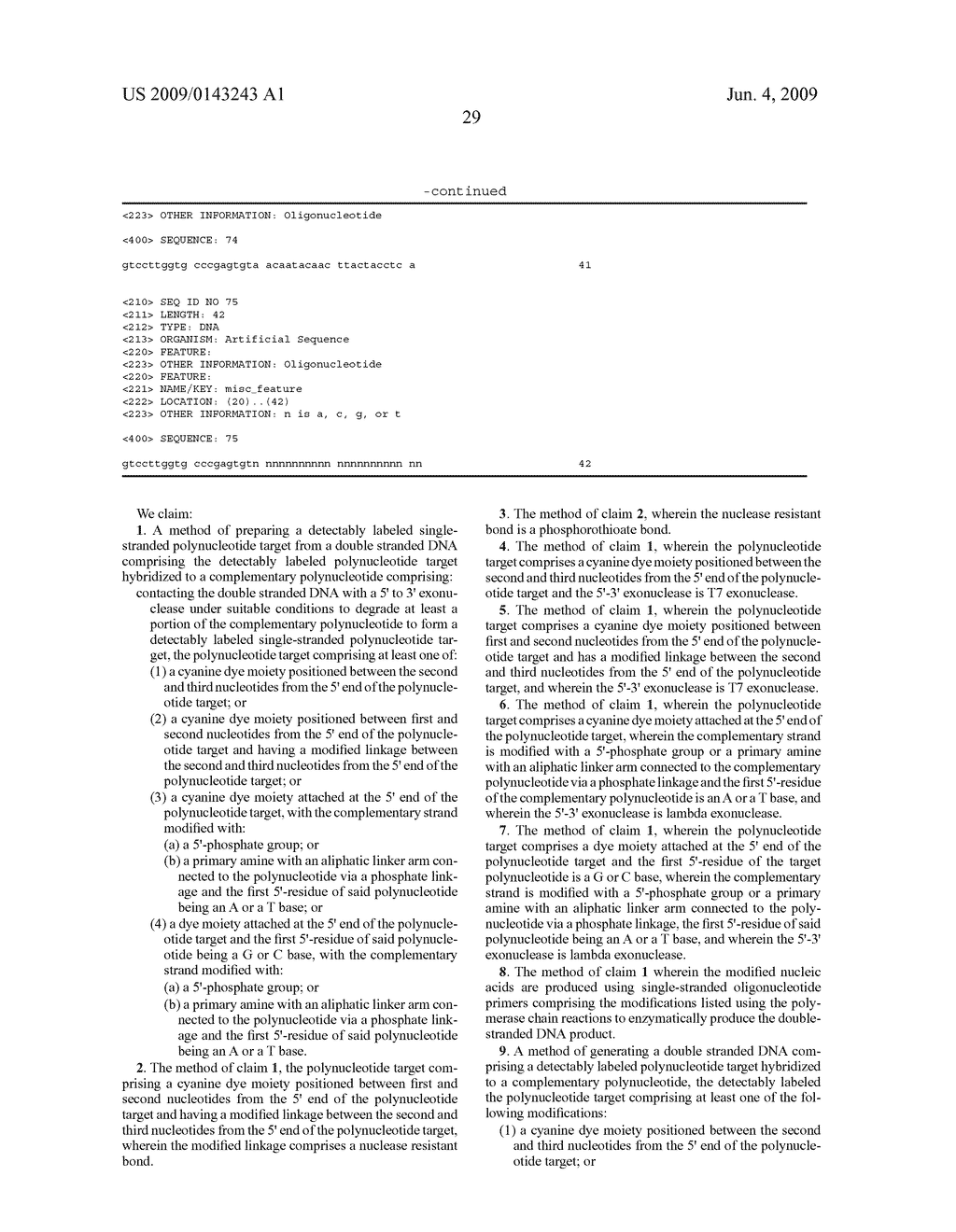 MICROARRAY SYSTEM WITH IMPROVED SEQUENCE SPECIFICITY - diagram, schematic, and image 47