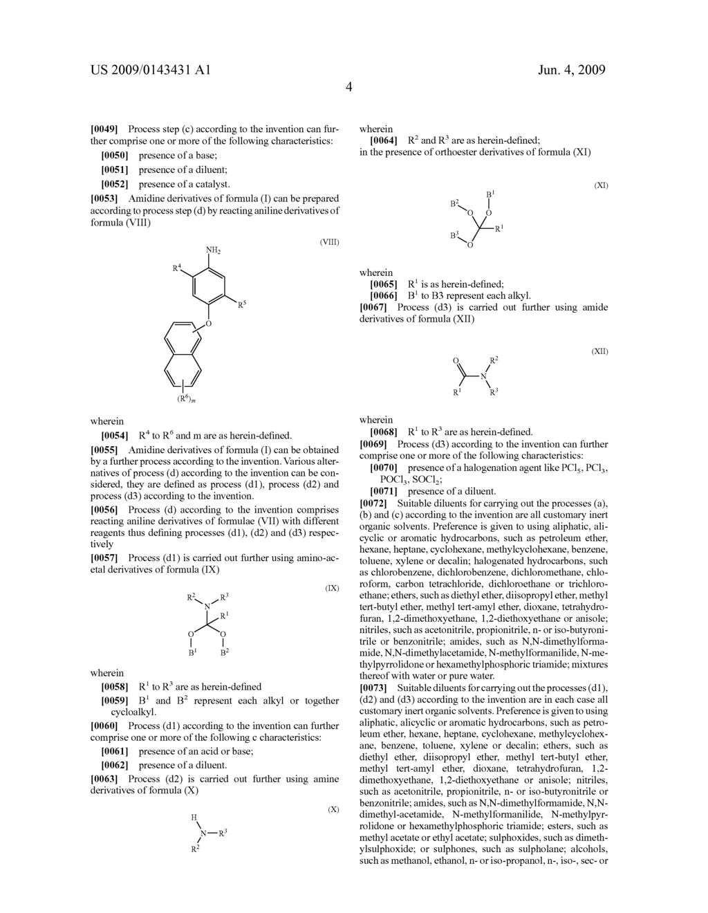 PESTICIDE NAPHTHYLOXY SUBSTITUTED PHENYLAMIDINE DERIVATIVES - diagram, schematic, and image 05