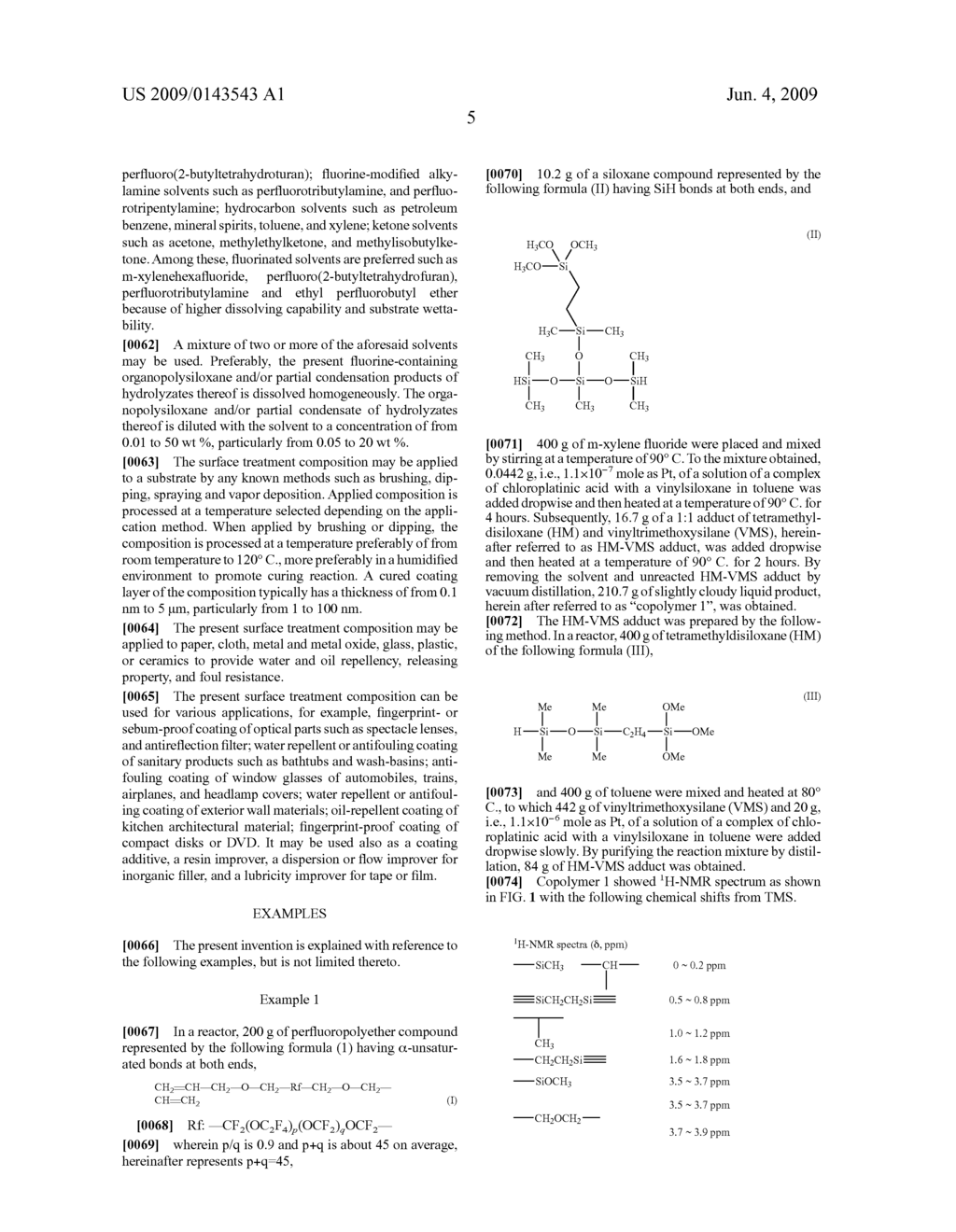 PERFLUOROPOLYETHER-POLYORGANOSILOXANE BLOCK COPOLYMER AND A SURFACE TREATMENT AGENT COMPRISING THE SAME - diagram, schematic, and image 08