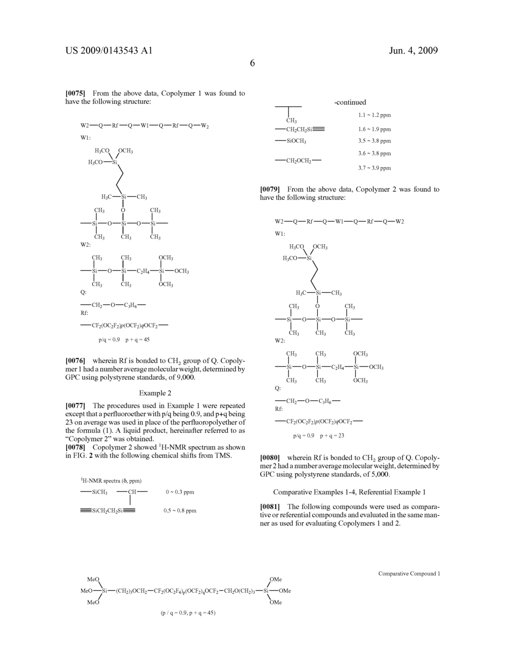 PERFLUOROPOLYETHER-POLYORGANOSILOXANE BLOCK COPOLYMER AND A SURFACE TREATMENT AGENT COMPRISING THE SAME - diagram, schematic, and image 09