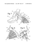 NEEDLE GUIDE SYSTEM FOR USE WITH ULTRASOUND TRANSDUCERS TO EFFECT SHALLOW PATH NEEDLE ENTRY AND METHOD OF USE diagram and image