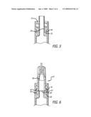 LUER CONNECTORS, COMPONENTS THEREOF AND FLUENT MATERIAL DELIVERY DEVICES UTILIZING THE SAME diagram and image