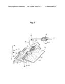 PROCESS AND APPARATUS FOR MONITORING SHEET-LIKE PRODUCTS TRANSPORTED BY CLAMPS diagram and image