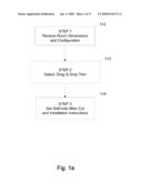 SYSTEM AND METHOD FOR GENERATING SELF-HELP CUTTING INSTRUCTIONS OF DECORATIVE TRIM diagram and image