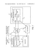 Mobile access to internet-based application with reduced polling diagram and image